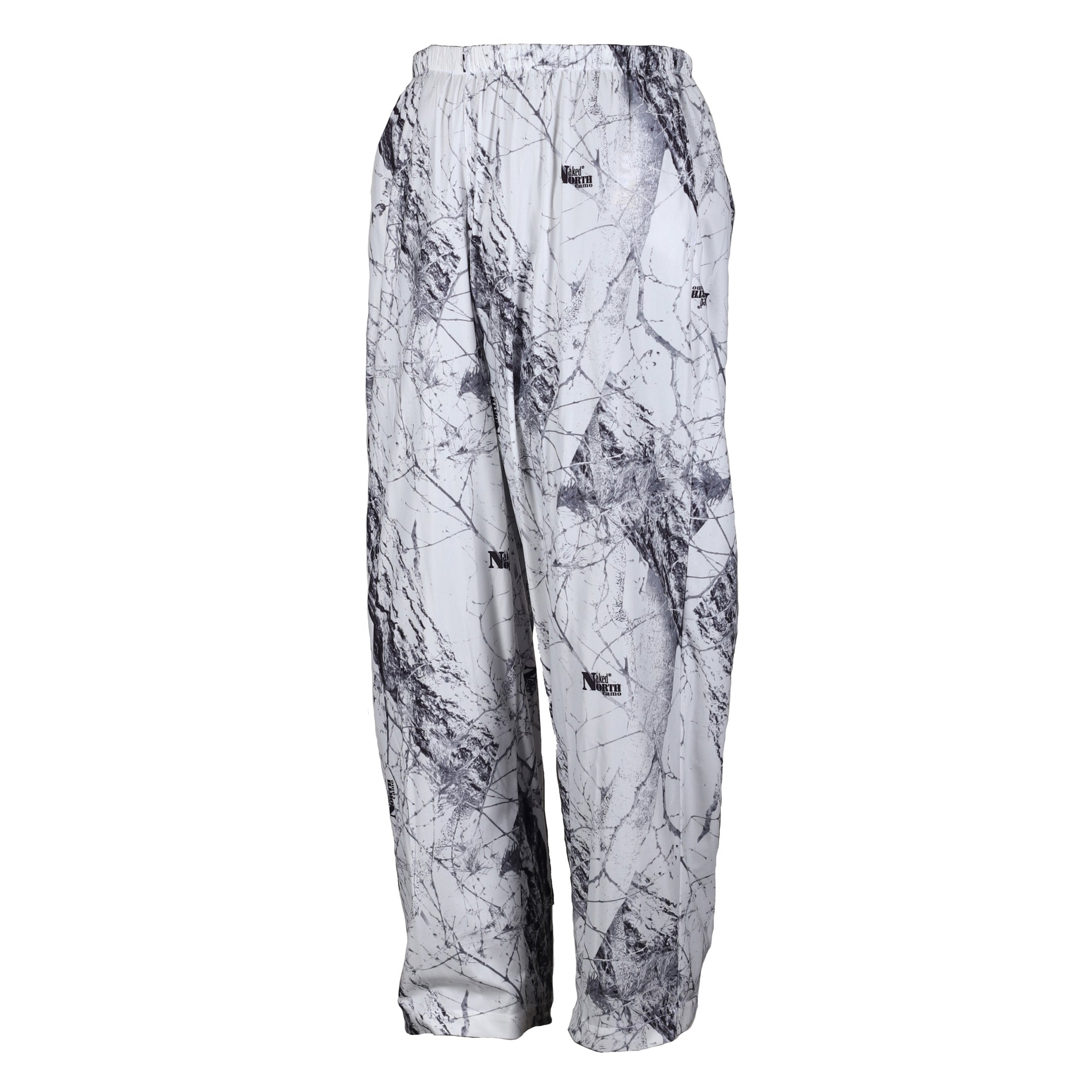 gamehide ambush pant front (naked north snow camo)