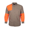 Load image into Gallery viewer, gamehide upland shooting shirt (tan/blaze orange)
