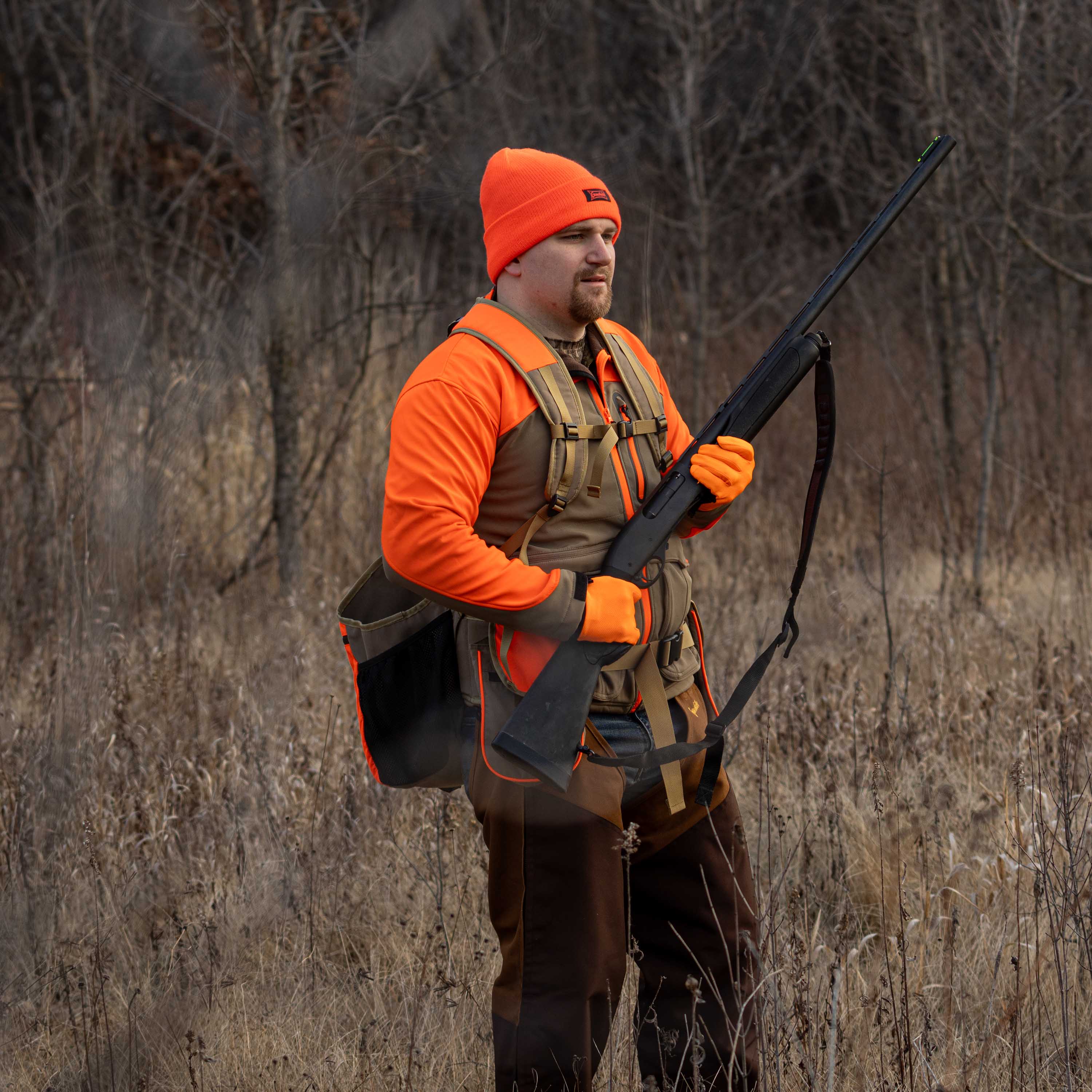 Gamehide Gamebird Ultra-Light Vest Tan / Blaze, Tan/Orange, M Gamehide Gamebird Ultra-Light Vest Tan / Blaze, Tan/Orange, M