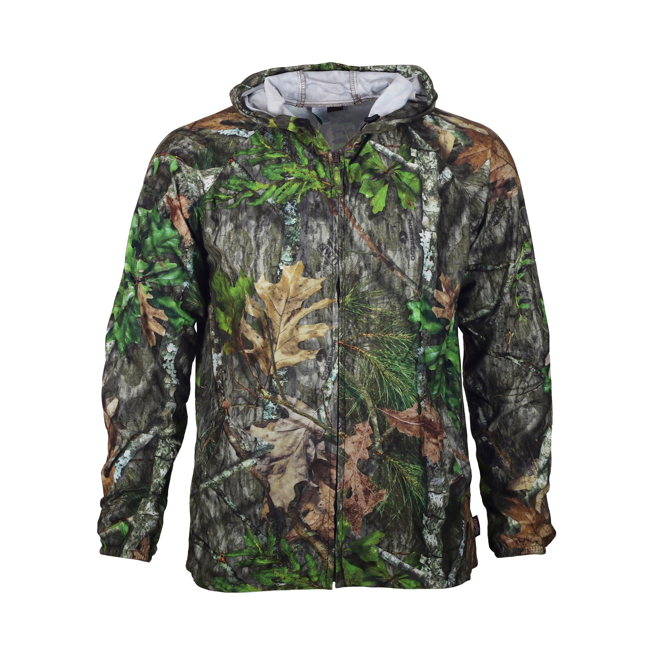 gamehide ElimiTick Insect Repellent Cover Up Jacket front (mossy oak obsession)