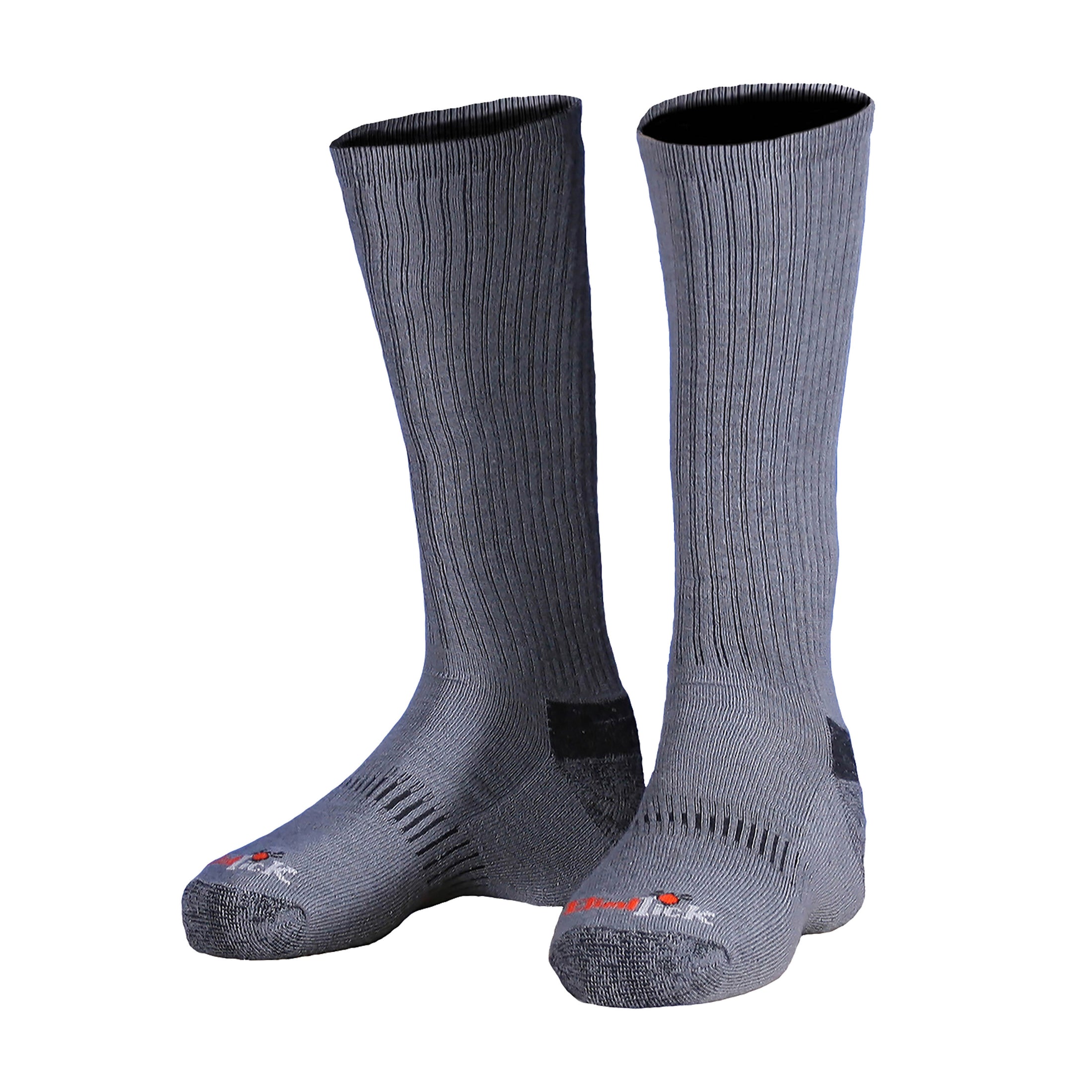 gamehide ElimiTick Long Boot Sock (grey)
