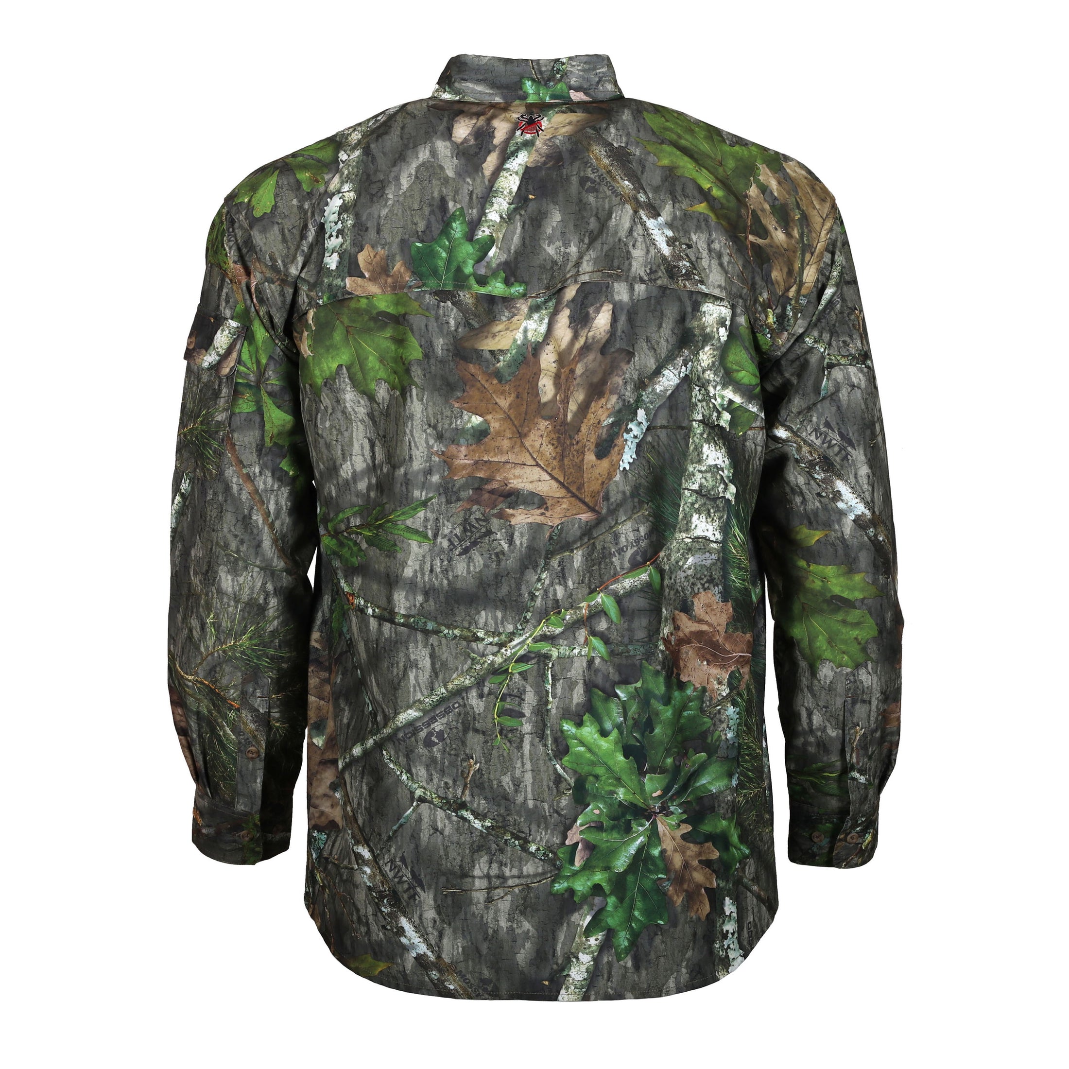 gamehide Elimitick Insect Repellent Ultra Lite Shirt back (mossy oak obsession)