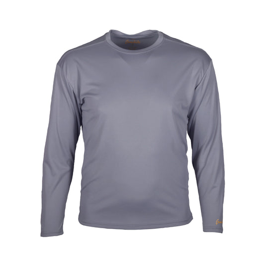 gamehide ElimiTick Long Sleeve Tech Shirt front (realtree edge)