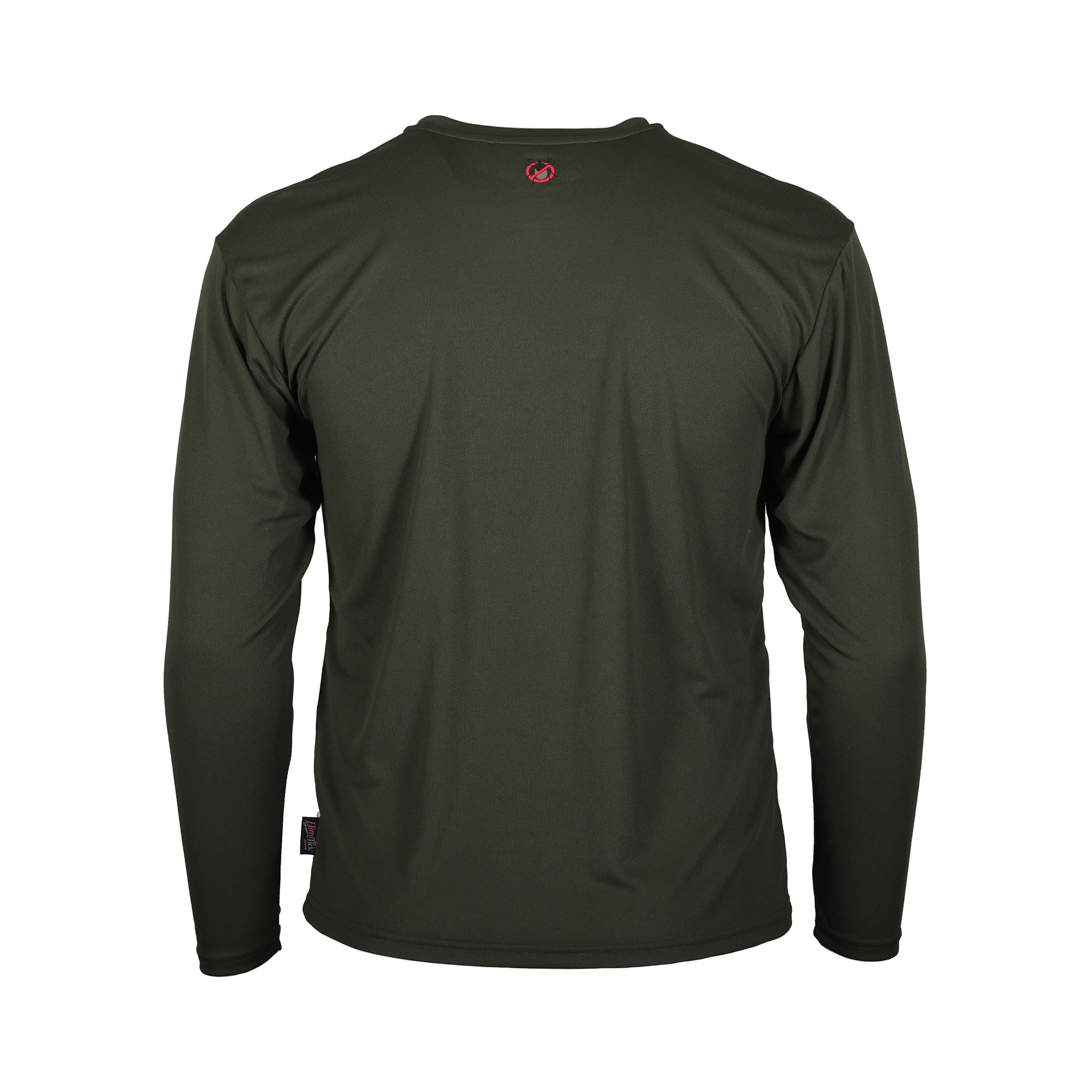 gamehide ElimiTick Long Sleeve Tech Shirt back (loden)