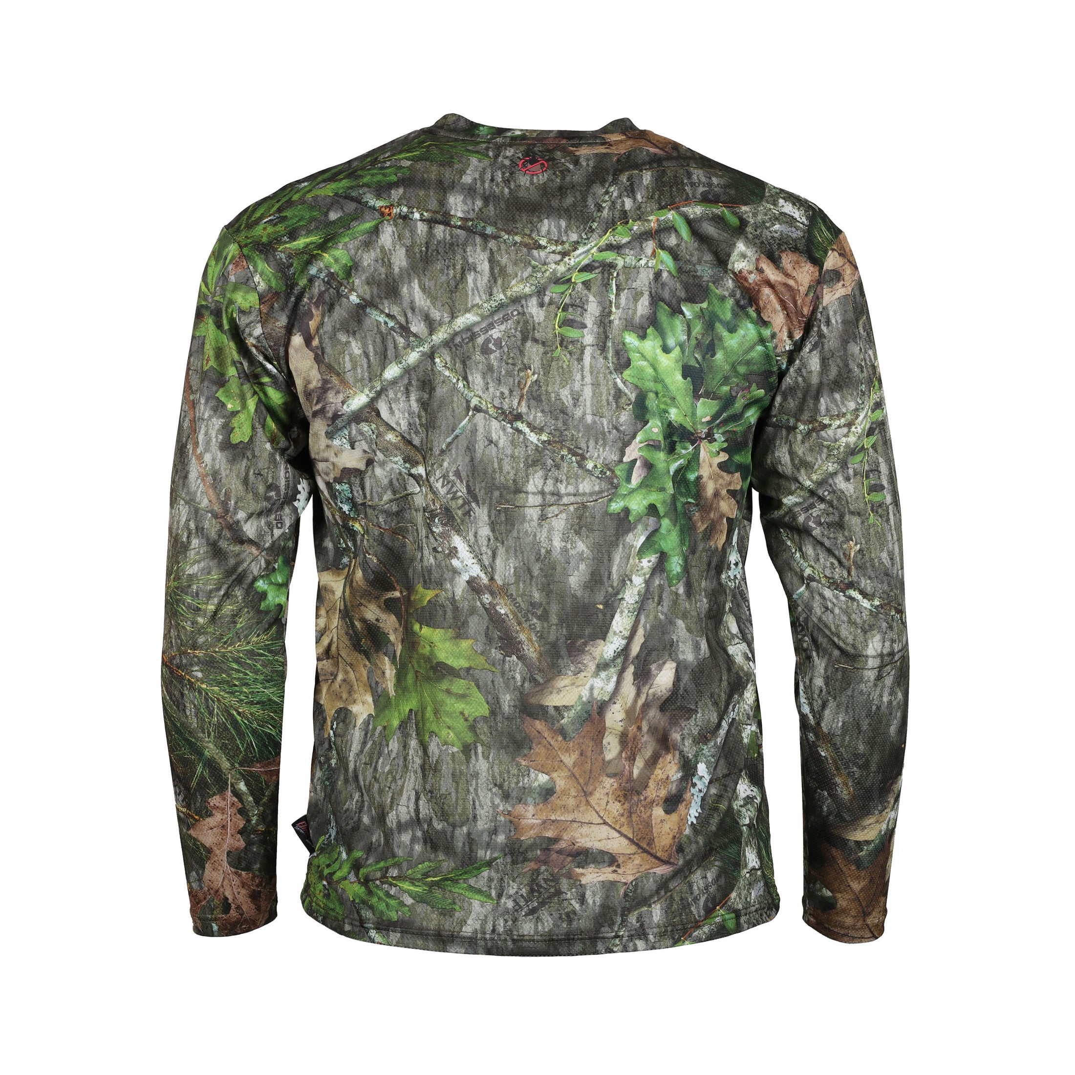 gamehide ElimiTick Long Sleeve Tech Shirt back (mossy oak obsession)