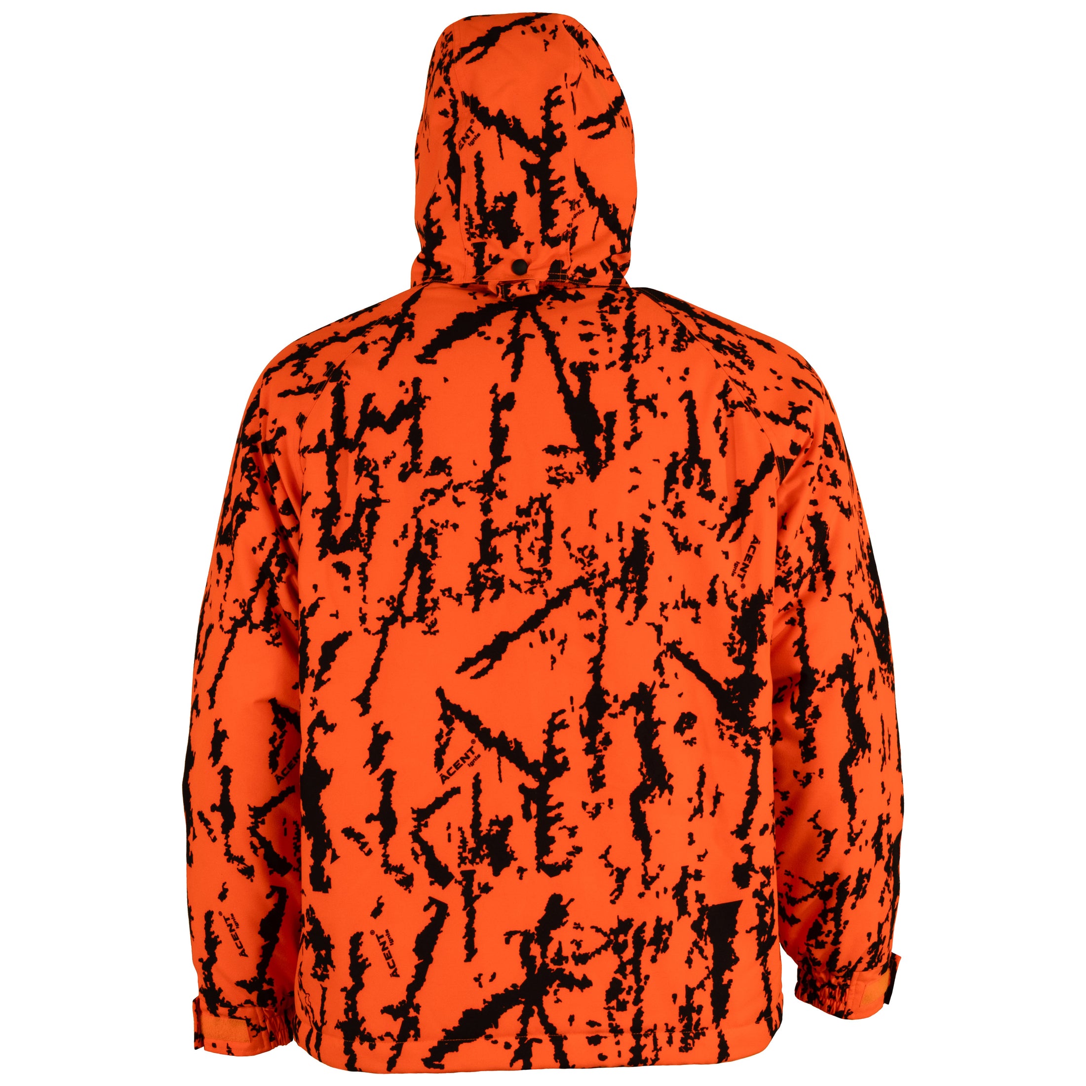Gamehide deer hunter parka - back view (acent ignis)