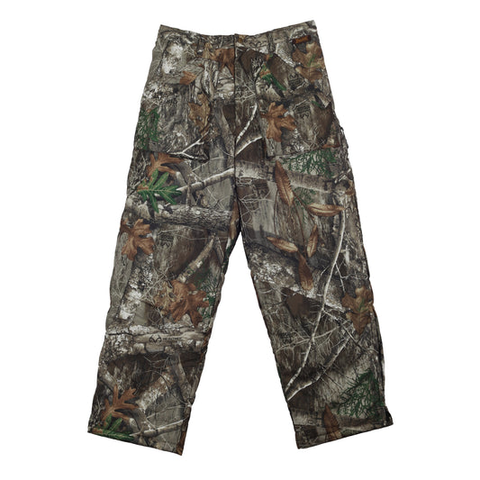 gamehide Deerhunter Pant front (naked north blaze orange camo)