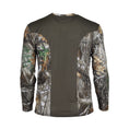 Load image into Gallery viewer, gamehide rapid wick long sleeve tee back view (realtree edge)
