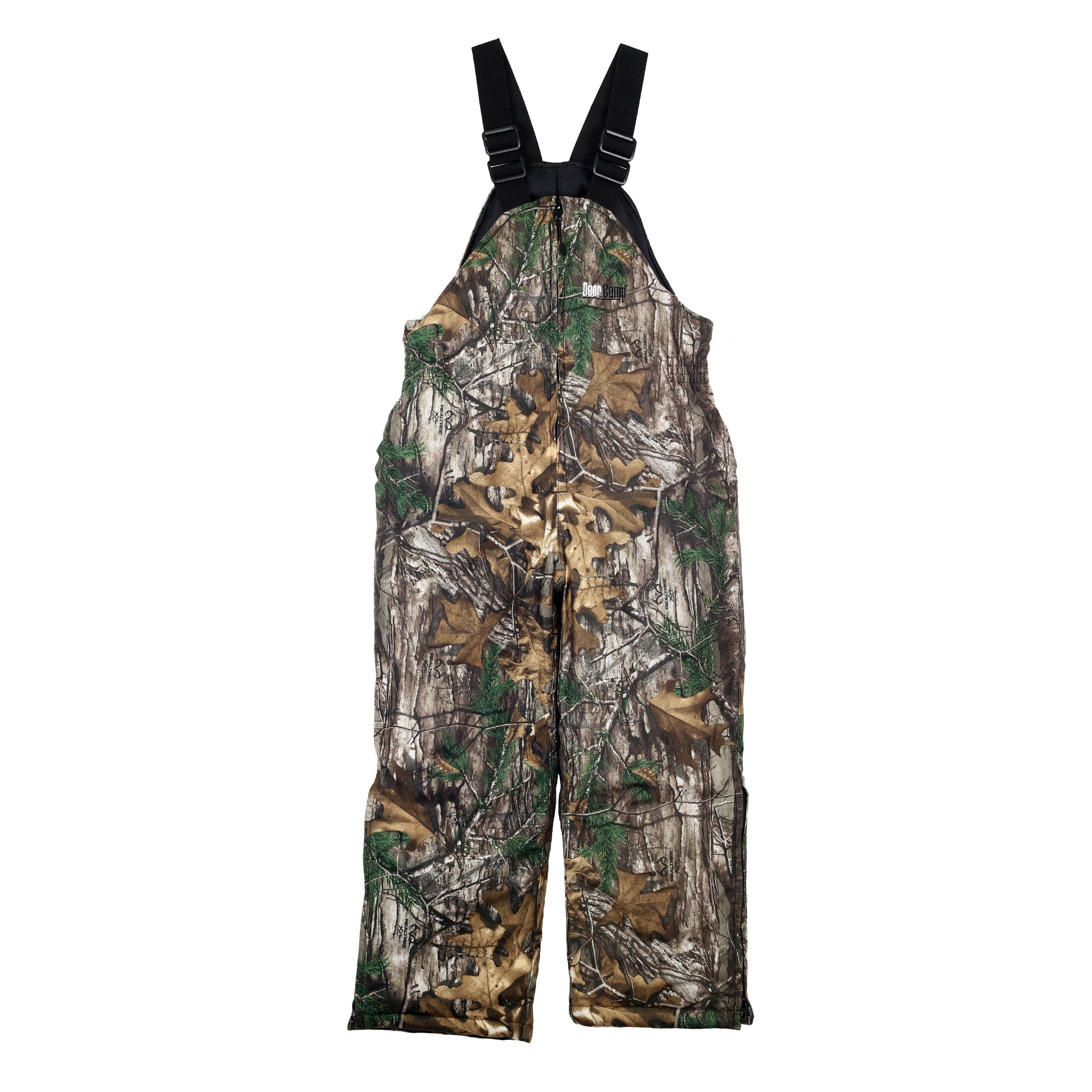 gamehide youth deer camp bib (realtree xtra)