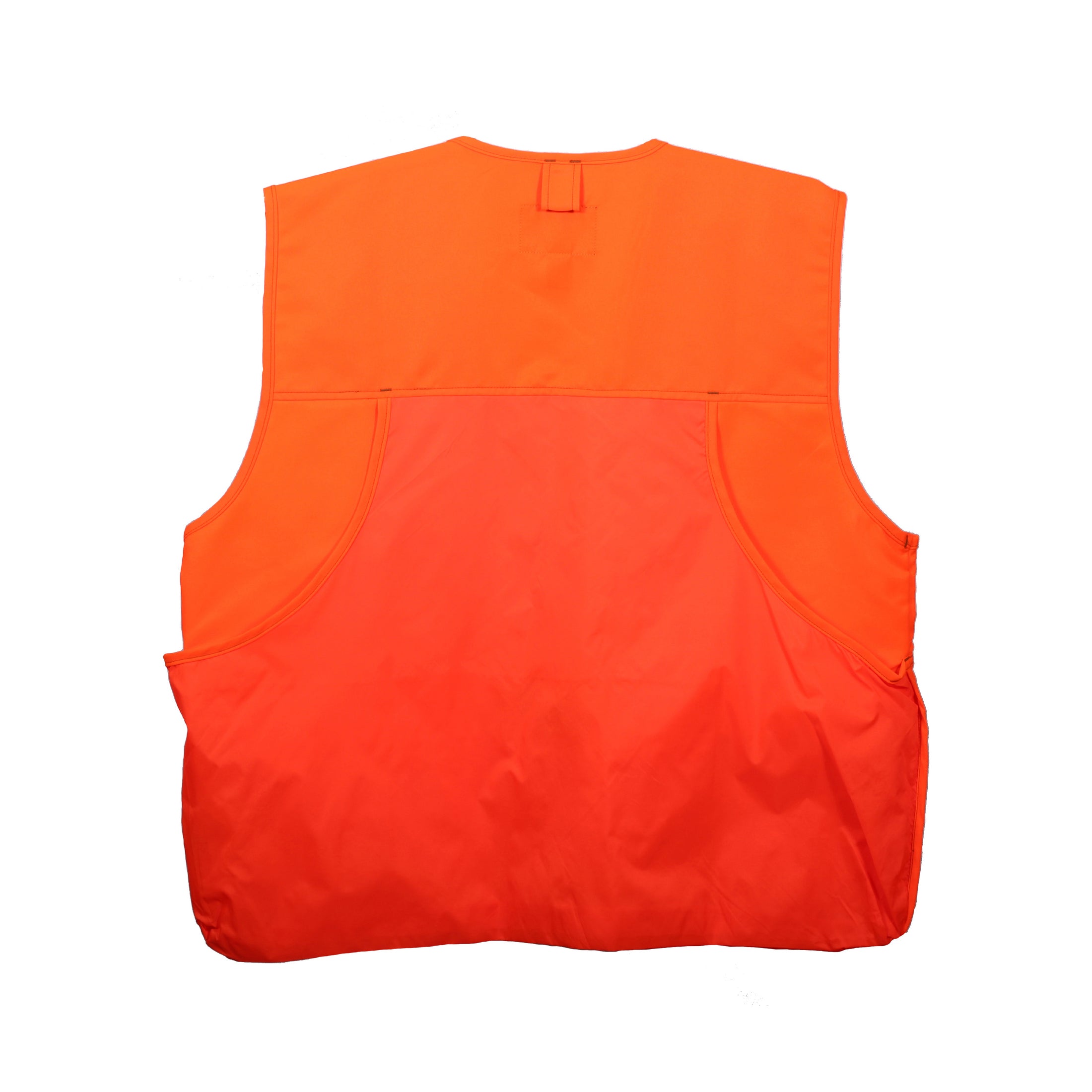 gamehide youth bird hunting vestt back view (blaze orange)