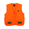 Load image into Gallery viewer, gamehide youth bird hunting vest front view (blaze orange)
